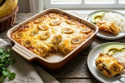 Discover Sweet Plantain and Cheese Casserole: Golden Layers