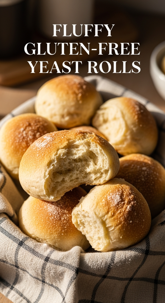 Fluffy Gluten-Free Yeast Rolls Soft, Light & Delicious