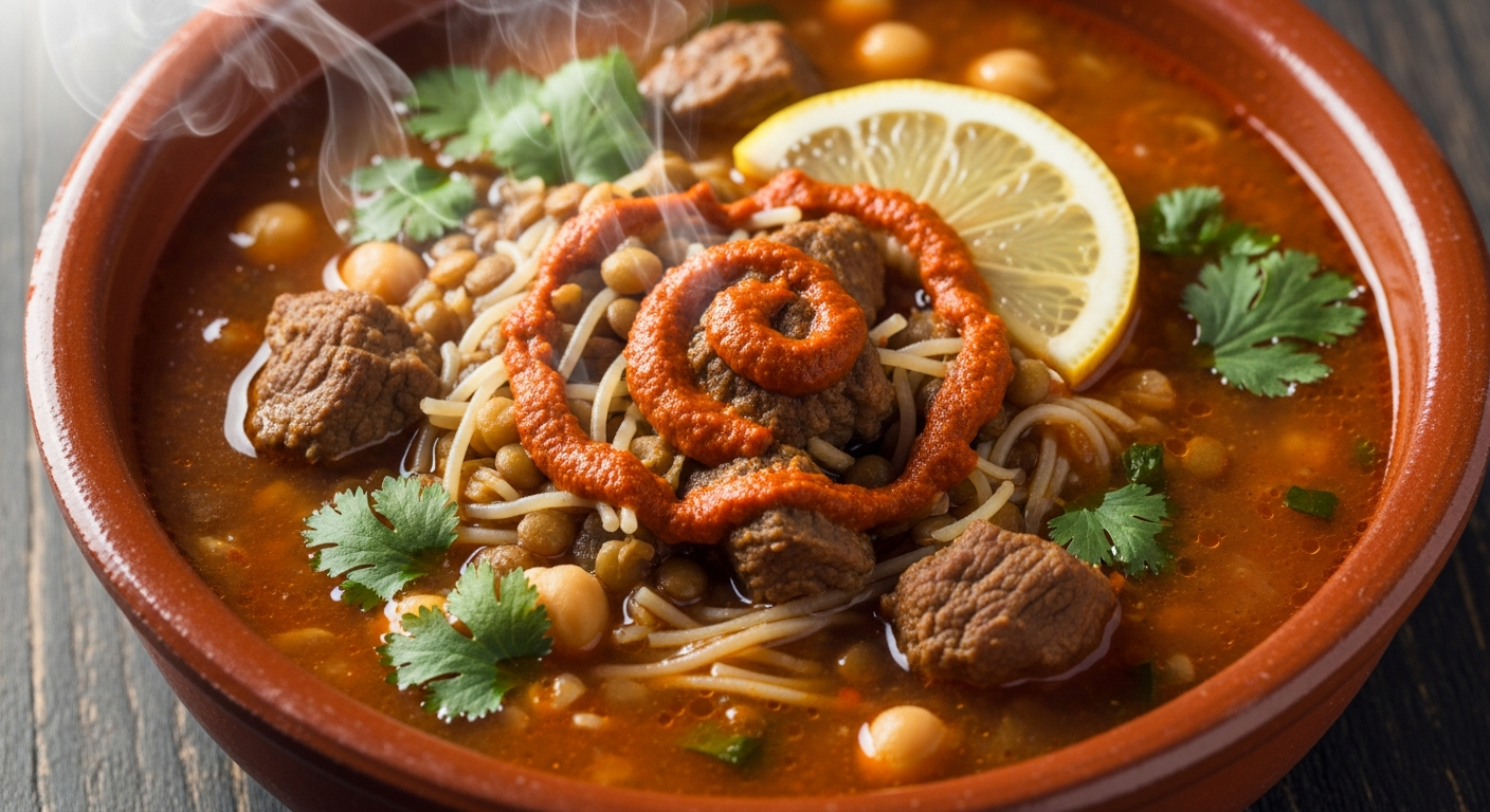 Hearty Moroccan Harira Soup: Savor the Rich Flavors