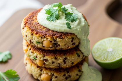 Hearty Quinoa Chickpea Patties: A Nutritious Delight
