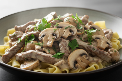 Indulge in Rich, Best Creamy Beef Stroganoff with Mushrooms