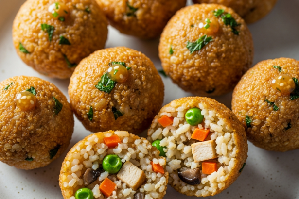 Irresistible Flavorful Savory Rice Balls: Exploring Tasty Filled Bites