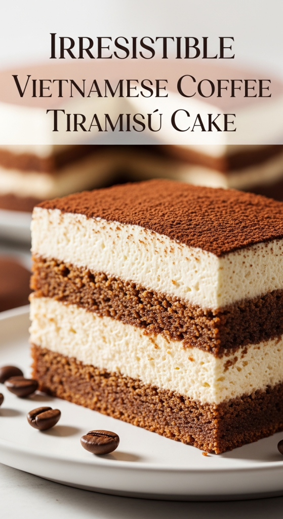 Irresistible Vietnamese Coffee Tiramisu Cake: Indulge in the Richness
