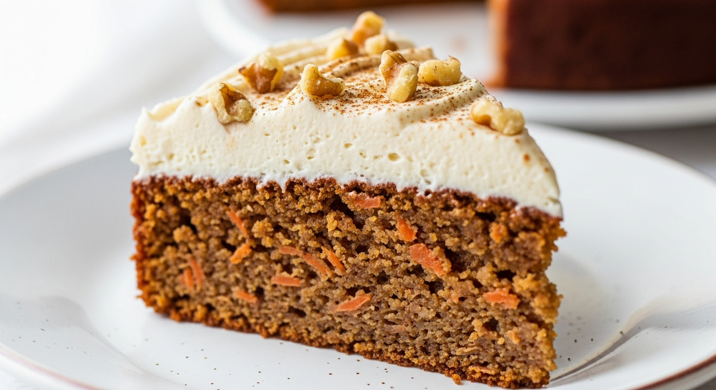 Paleo Carrot Cake Delight with Creamy Cashew Frosting