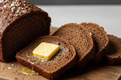 Steamed Dense Dark Rye Bread: Tradition Meets Texture