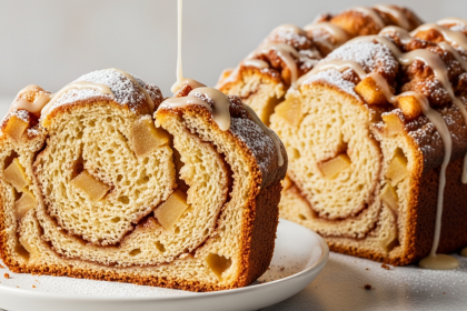 The Best Apple Fritter Bread Loaf: Sweet Sensation