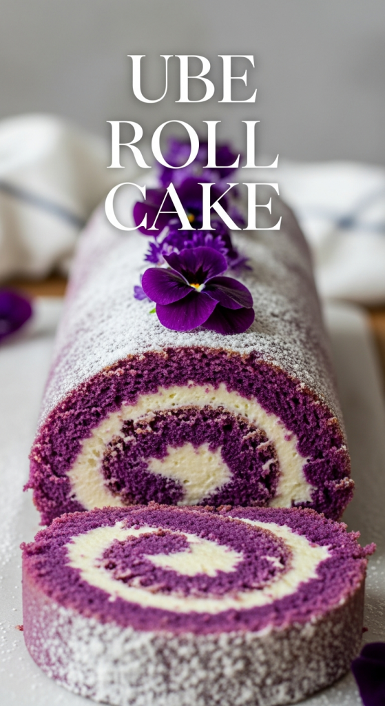 Ube Roll Cake: A Vibrant Twist on a Classic Delight