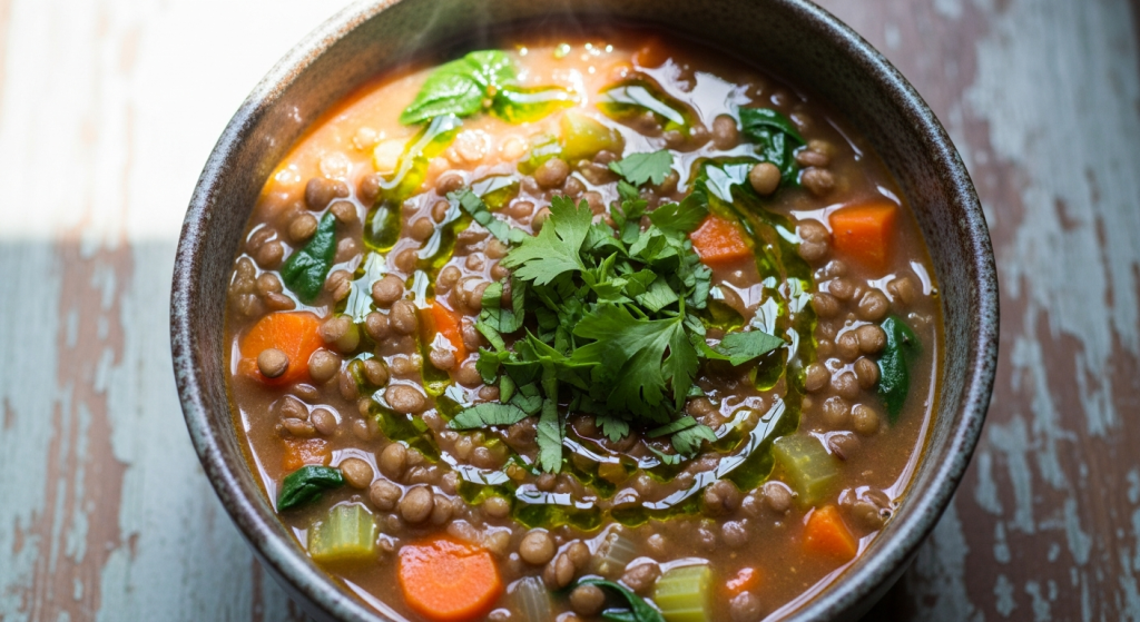 Ultimate Vegan Lentil Soup Recipe: Rich Power-Packed Protein