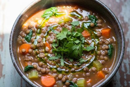 Ultimate Vegan Lentil Soup Recipe: Rich Power-Packed Protein