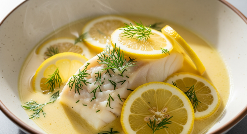 Zesty Baked Cod in Luscious Lemon-Dill Cream Sauce: Irresistible recipe
