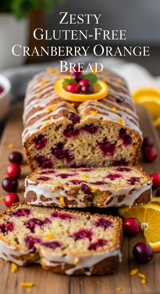 Zesty Gluten-Free Cranberry Orange Bread: A Holiday Delight