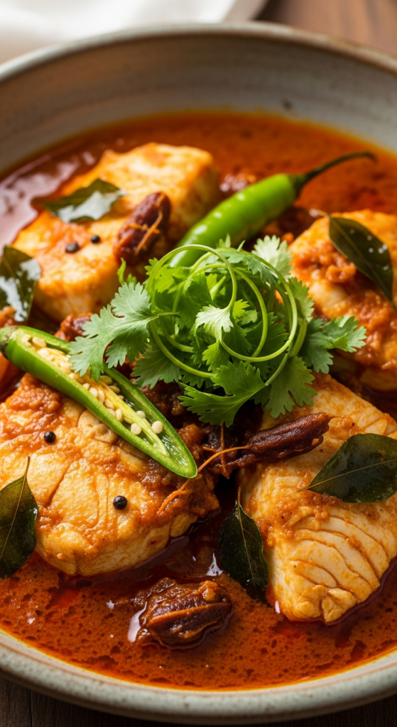 Zesty Tamarind Magic Spicy & Sour Fish Curry Delight