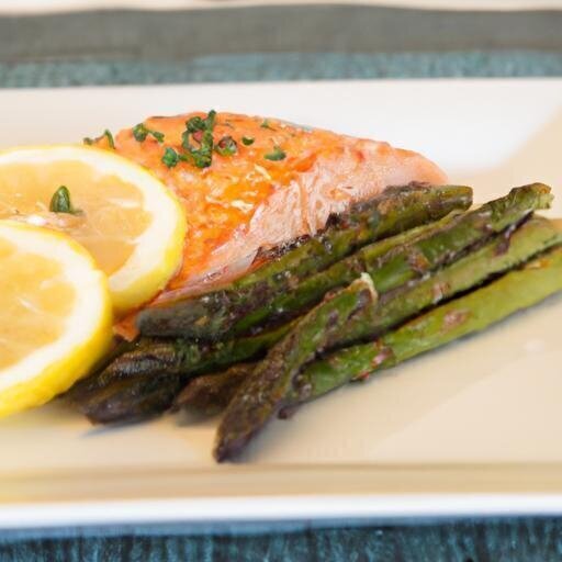Zesty Sheet Pan Lemon Herb Salmon with Tender Asparagus