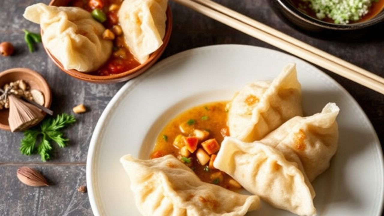 وجبة دجاج بحشوة لذيذة وزيّنة بطعم الدرنمات قليلة الكربوهيدرات ودقيق اللوز، شهية ومغذية