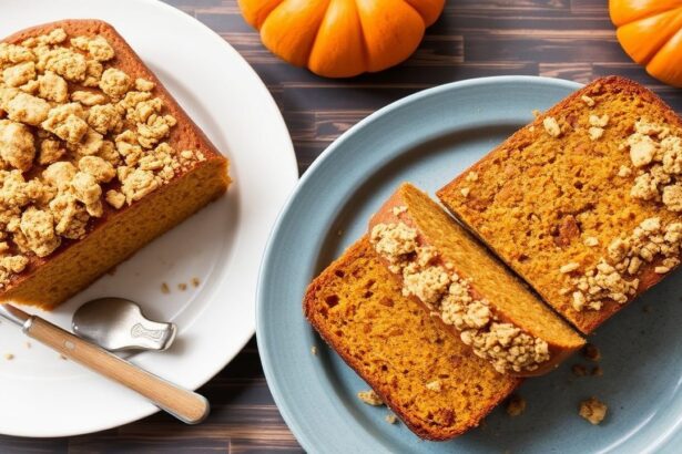 خبز يقطين خالٍ من الغلوتين مع طبقة فتات كراميل مقرمشة لذيذة، أفضل ستريوسيل crunchy