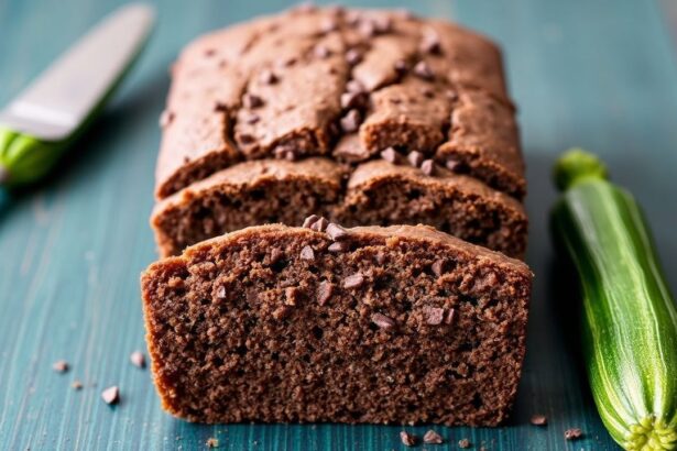 خبز كوسة مزدوج بالشوكولاتة الفاخر، مفاجأة حلوة لذيذة وكثيفة بالشوكولاتة.