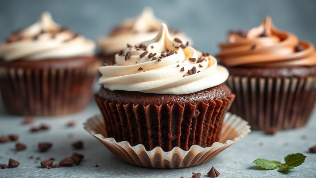 Vegan chocolate cupcakes—rich, fudgy, and irresistible