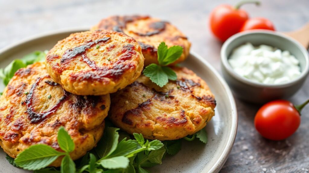 سجق لحم ضأن مقلية بالبان مع فيتا ونعناع طازج، طعمها لا يُقاوم