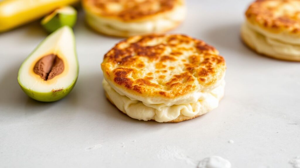 Crispy-edged vegan crumpets ready for toppings
