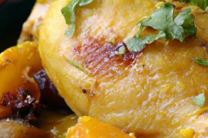 Savor Tradition: Moroccan Chicken Tagine with Sweet Apricots