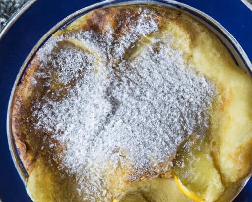 Fluffy Dutch Baby Pancake: Zesty Lemon & Sugar Bliss