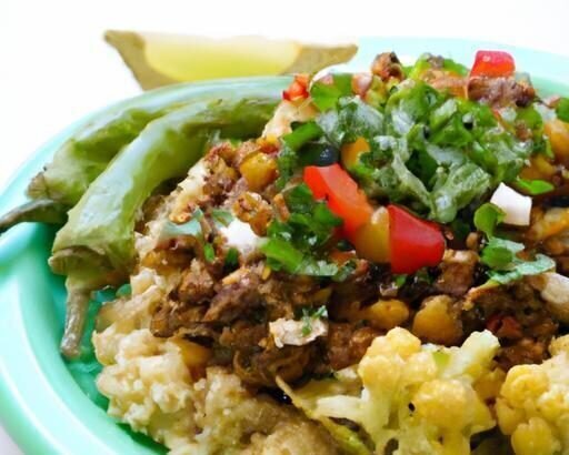Burrito Bowls Reimagined: Ground Beef Meets Cauliflower Rice