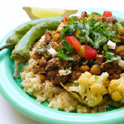 Burrito Bowls Reimagined: Ground Beef Meets Cauliflower Rice