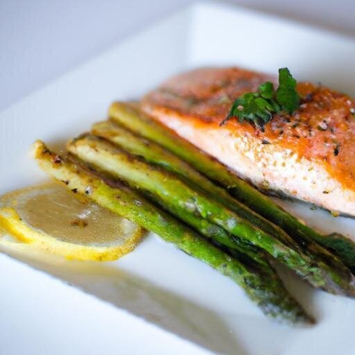 Zesty One-Pan Lemon Garlic Salmon with Tender Asparagus