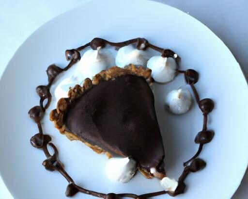Decadent Keto Chocolate Silk Pie with Crunchy Nut Crust