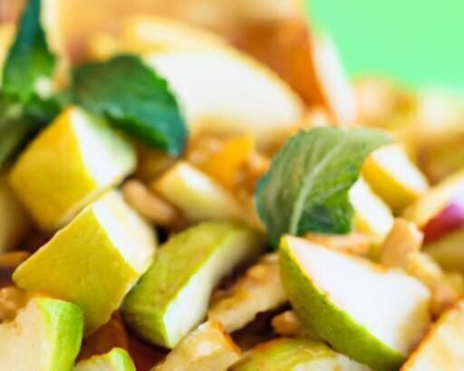 Crunchy & Sweet: Healthy Apple Nachos with Peanut Drizzle