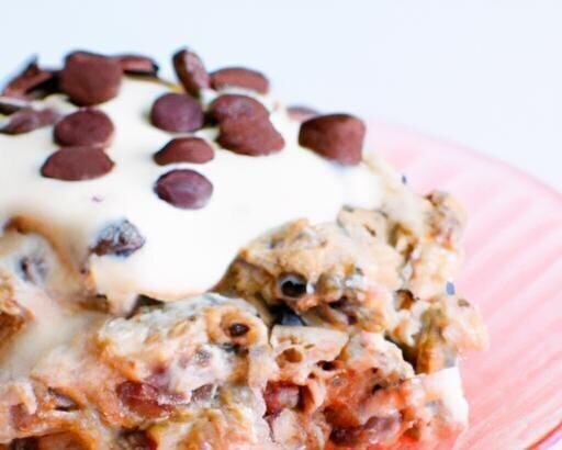 Indulge in the Magic of Chocolate Chip Cookie Dough Ice Cream Cake