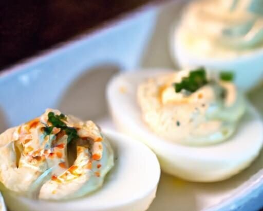 Creamy Deviled Eggs with a Healthy Greek Yogurt Twist