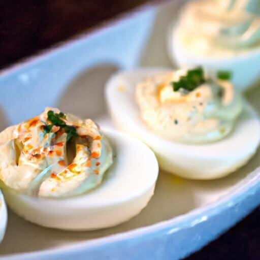 Creamy Deviled Eggs with a Healthy Greek Yogurt Twist