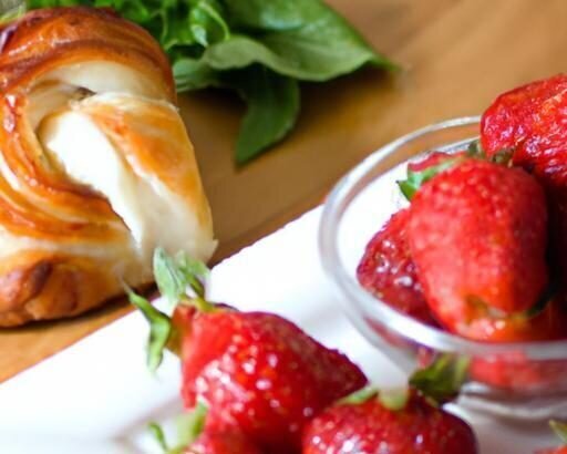 Sweet Layers Unfold: Crafting Strawberry Cream Cheese Danishes