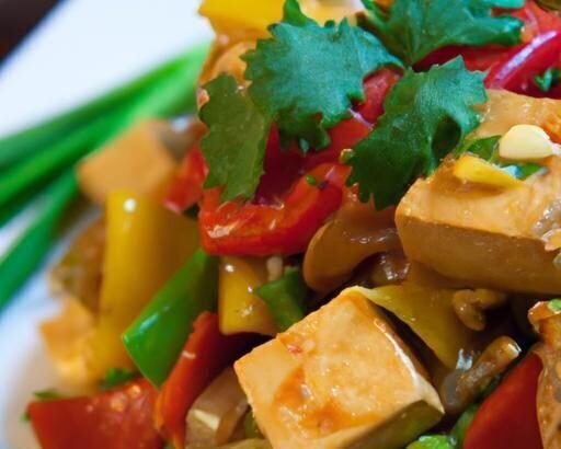 Vibrant Tofu Veggie Stir-Fry: A Colorful Plant-Powered Delight