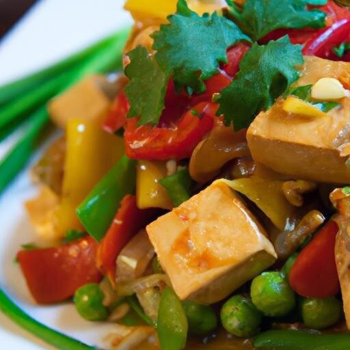 Vibrant Tofu Veggie Stir-Fry: A Colorful Plant-Powered Delight