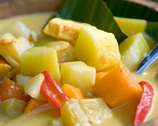 Tropical Harmony: Jackfruit & Coconut Milk Stew Recipe