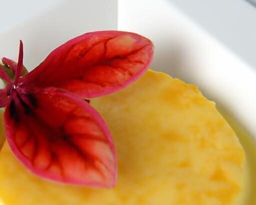 Silky Milk & Cornstarch Pudding Drizzled with Orange Blossom
