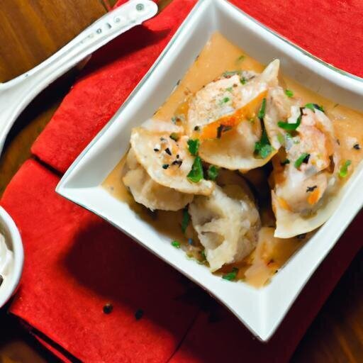 Comfort in a Bowl: Hearty Chicken Dumplings with Paprika Cream