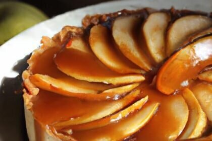 Decadent Caramel Apple Cheesecake on Graham Cracker Crust