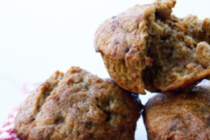 Healthy Homemade Cricket Flour Muffins