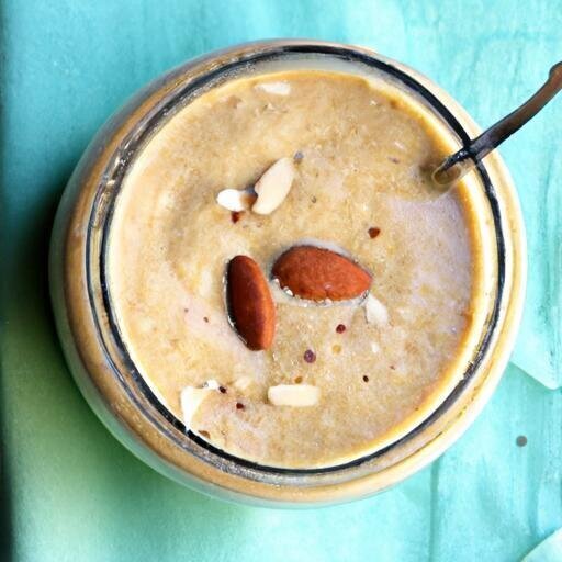 Energize Naturally: Plant-Based Protein Smoothie with Almond Butter