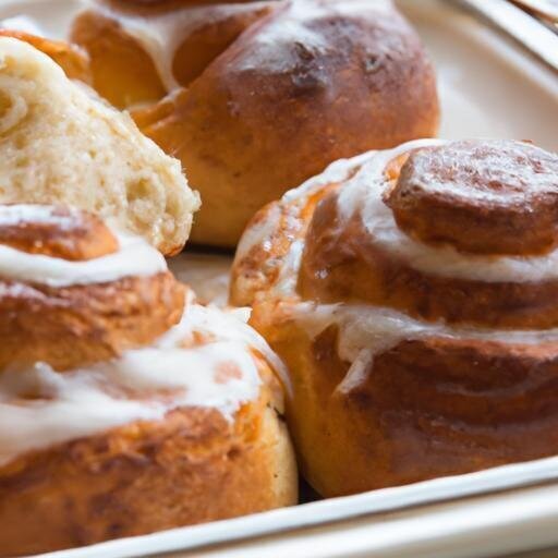 Heavenly Sweet Buns Filled with Cardamom-Spiced Cream