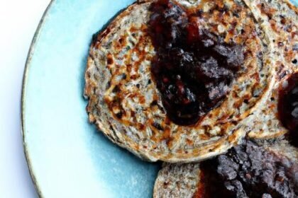Wholesome Gluten-Free Crumpets with Homemade Chia Jam