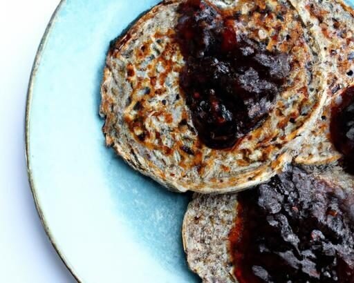 Wholesome Gluten-Free Crumpets with Homemade Chia Jam