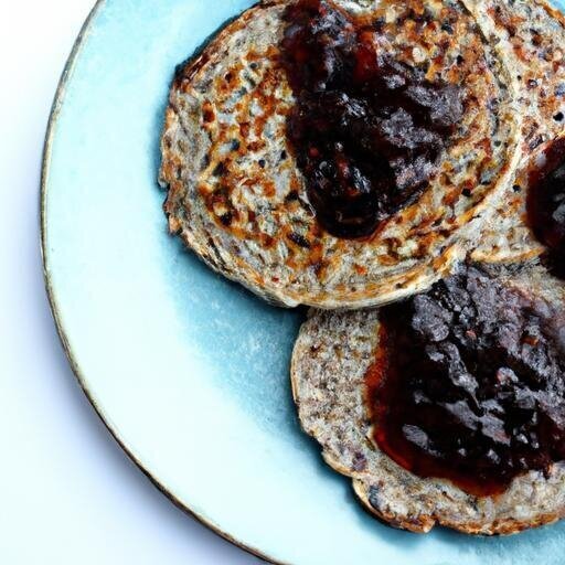 Wholesome Gluten-Free Crumpets with Homemade Chia Jam