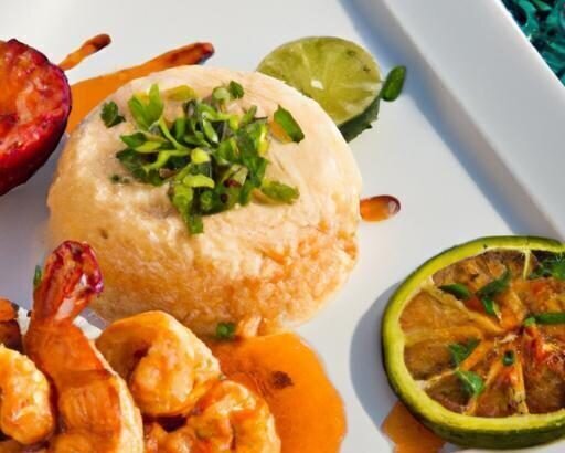 Savor Puerto Rican Mofongo with Juicy Shrimp Delight
