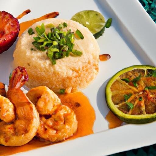Savor Puerto Rican Mofongo with Juicy Shrimp Delight