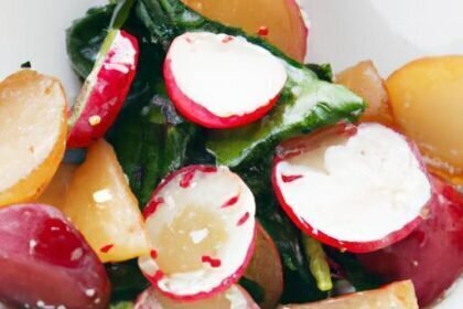 Healthy Easy Roasted Radishes