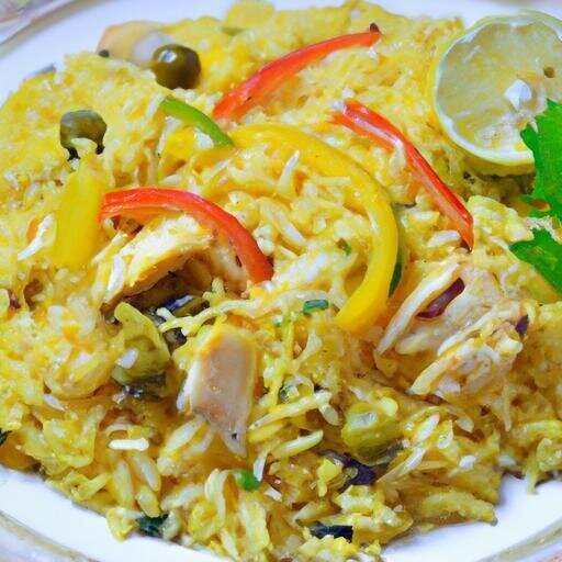 Hyderabadi Layered Rice & Chicken Pilaf: A Flavorful Journey